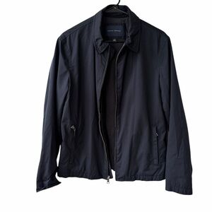 Banana Republic Men's Navy Blue Bomber Zip Jacket Size Small